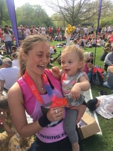 Portia runs London Marathon 2018 for MAES Therapy