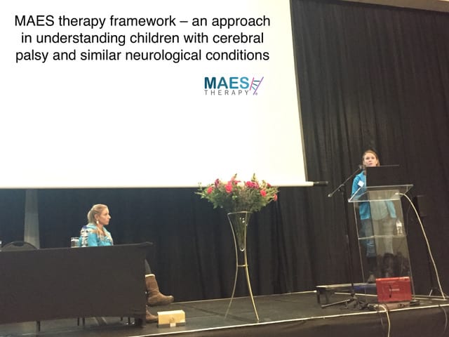 MAES Therapy presentation- National Cerebral Palsy Conference South Africa - May 2018