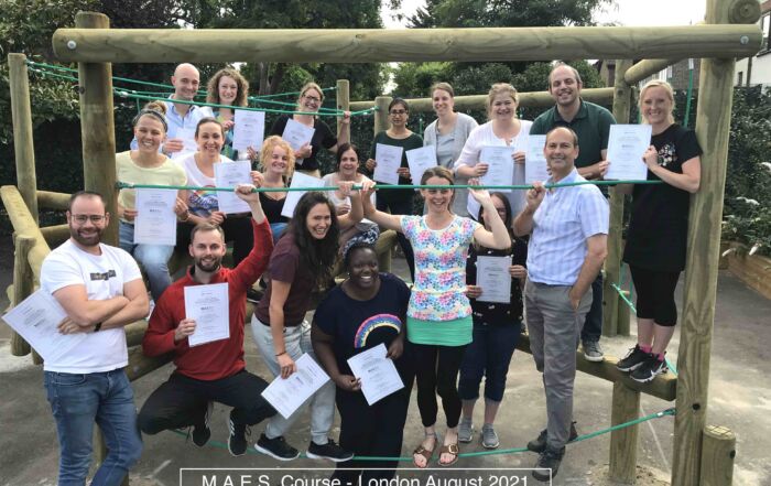 M.A.E.S. Therapy Course London – Summer 2021