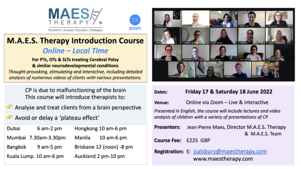 2022.06  2-Day MAES Introduction Course ONLINE 17 and 18 June